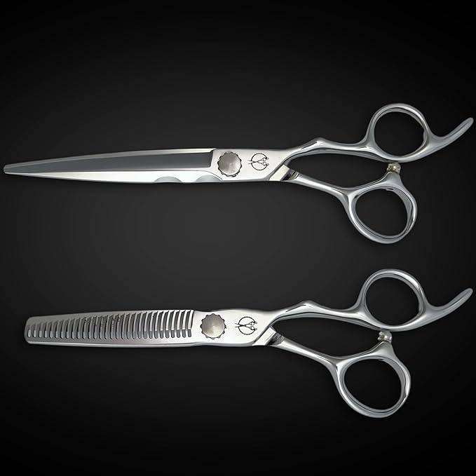 Shihan Shears 6.8" Legacy Steel Hair Cutting Scissors - Designed with Japan ATS-314 Japanese Steel (Steel Shears Set)