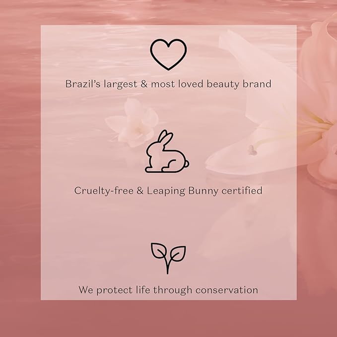O Boticário Love Lily Eau de Parfum - Long Lasting Perfume for Women - 2.5 oz / 75 ml, Premium Brazilian Floral Fragrance with Grand Rose & Lily Notes, Romantic Signature Scent, Women's Perfume Gift