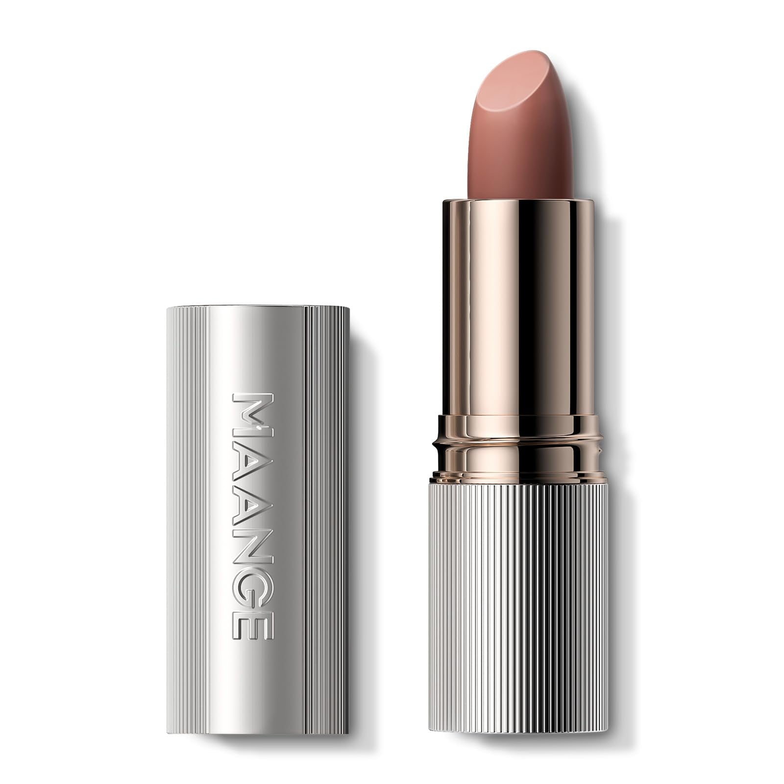 MAANGE Lipstick, Matte Lipstick Long Lasting Transfer-Proof Waterproof & Hydrating Lip Makeup, Full Coverage for a Nourishing Pout,1 Count-N101