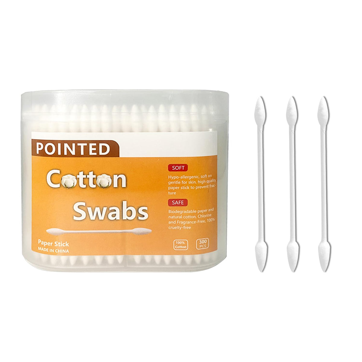 Precision Tip Cotton Swabs/Double Pointed Cotton Buds for Makeup 800pcs