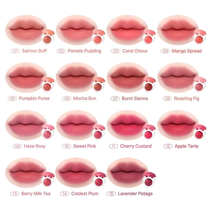dasique Souffle Color Pot #05 Pumpkin Puree – Makeup Blush, Buildable Silky-Smooth Texture, Build-In Mini Brush, Multi-Use For Cheek and Lip