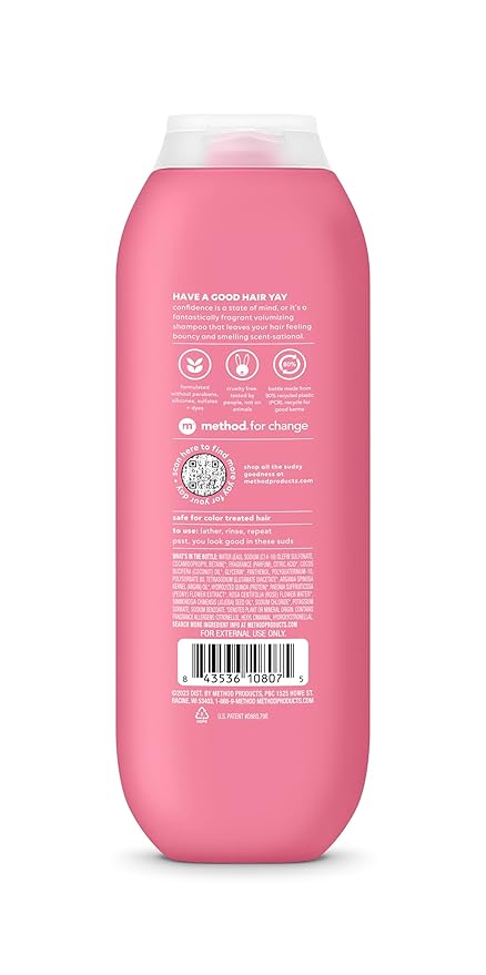 method Pure Peace Volumizing Shampoo, 14 oz