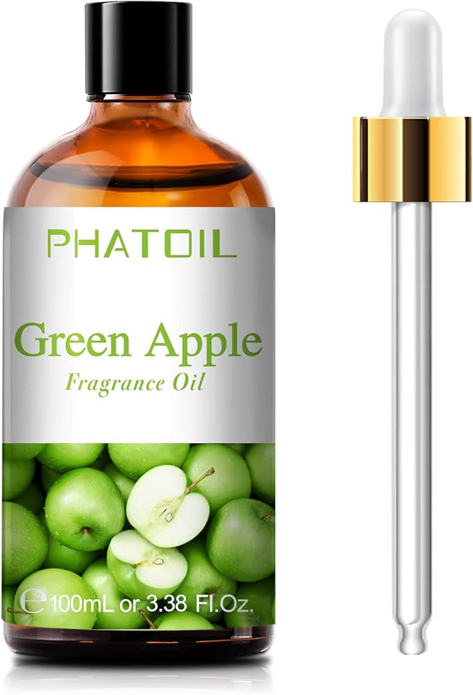 PHATOIL Green Apple Fragrance Oil for Diffuser Aromatherapy 3.38FL.OZ