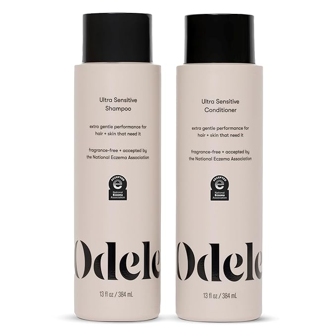 Odele Ultra-Sensitive Sulfate-Free Shampoo & Conditioner Set, 13 fl oz Each