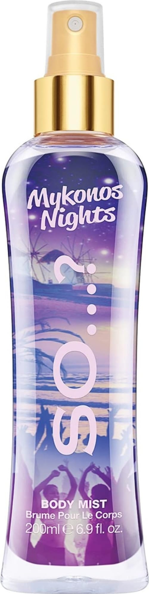So…? Venice Kiss Body Mist - Vanilla Gourmand with Fruity Floral Perfume for Women - Refreshing Body Spray