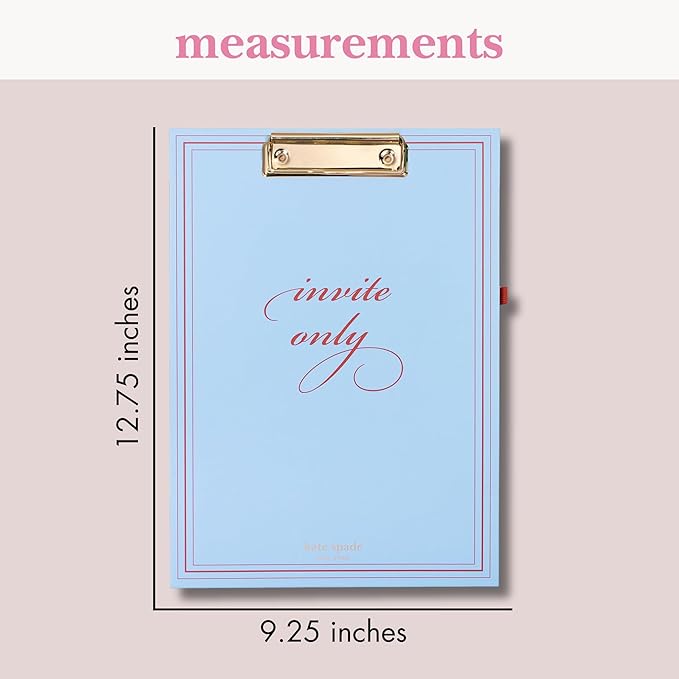 kate spade new york Clipboard Folio, Invite Only