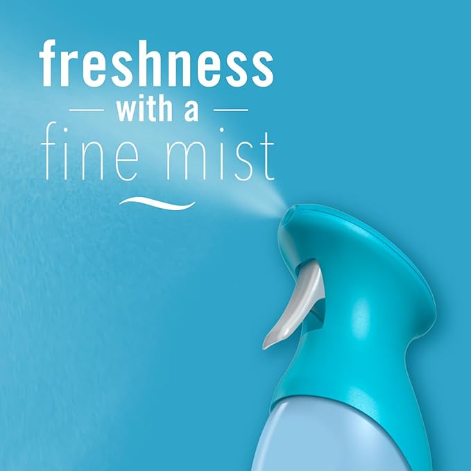 Febreze Air Mist Air Freshener Spray, Odor-Fighting Room Spray, Air Fresheners for Home and Bathroom and Kitchen, Aerosol Can, Bora Bora Waters Scent, 8.8oz, 1 Count