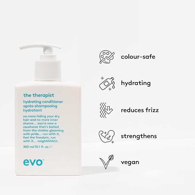 Evo Good Givin' Hair Moisturizing Gift Set - Hydrating Shampoo, Conditioner & Detangling Primer for Dry, Color-Treated Hair