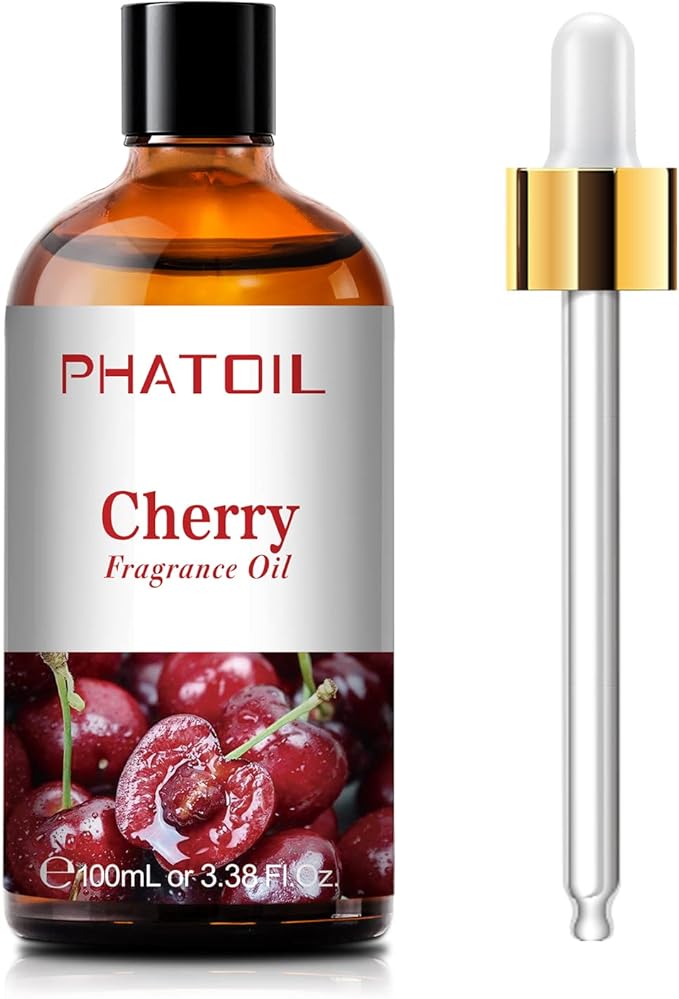 PHATOIL Cherry Fragrance Oil for Diffuser Aromatherapy 3.38FL.OZ