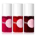 bayfree Lip Tint Stain Set, 3 PCS Korean Water Tint Lightweight Non-sticky, Waterproof Long Lasting Liquid Blush & Lip Stain, Transfer-Proof, Matte Finish Lip Color Makeup (fruit platter)