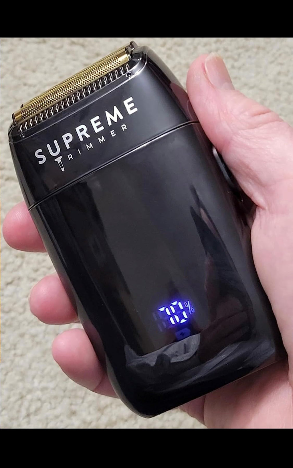 Supreme Trimmer 2-in-1 DLC T-Shaper Beard & Hair Trimmer + Crunch Lite Foil Shaver | Barber-Grade Precision & Travel Kit | Cordless Beard Grooming Set