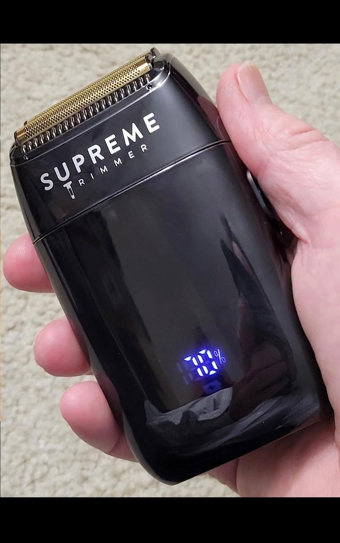 Supreme Trimmer 2-in-1 DLC T-Shaper Beard & Hair Trimmer + Crunch Lite Foil Shaver | Barber-Grade Precision & Travel Kit | Cordless Beard Grooming Set