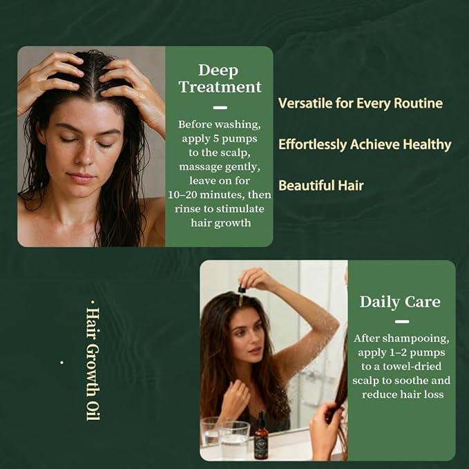 NP NATURES PHILOSOPHY Rosemary Mint Hair Growth Oil, Stimulates Hair Regrowth, Anti-Hair Loss, Nourishing Scalp Treatment for Thicker Fuller Hair, Hair Growth Products for All Hair 30ml Essential Oil