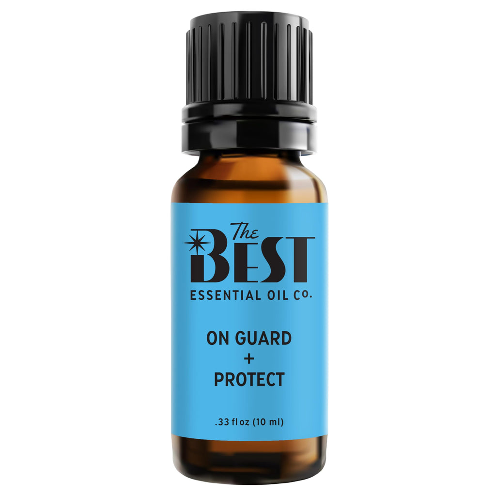 The Best On Guard + Protect Essential Oil Blend- Premium Grade- 100% Pure & Natural for Aromatherapy, Diffuser, Spa, Massage, Air Freshener- 10 ml (.33 fl oz)