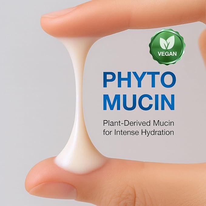 ESSENHERB Deep Core Hydra Cream – Phyto Mucin, 10-Type Hyaluronic Acid & Ceramide | Daily Moisturizer for Deep Hydration and Radiant Glass Skin | Vegan & Korean Skincare (3.38 fl oz)