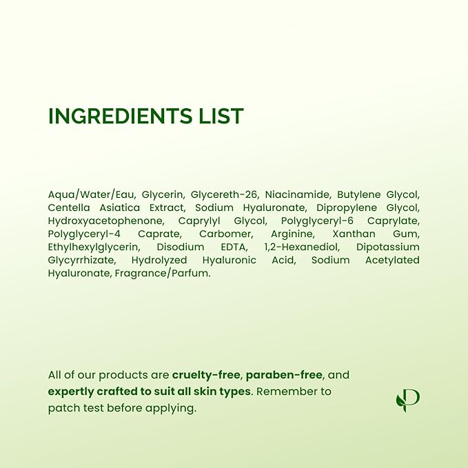 PLANTIFIQUE Korean Sheet Face Masks Skincare, 5 Pack - Calming & Soothing