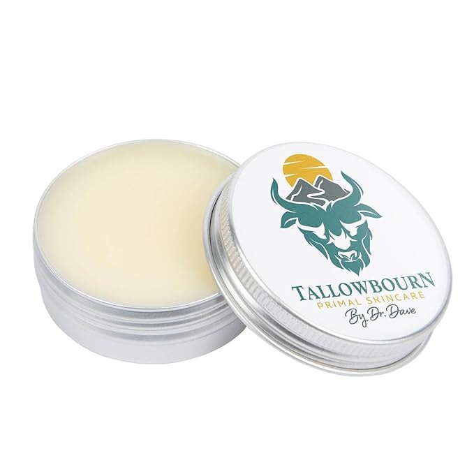 Grass-Fed Beef Tallow Balm for Face & Body - Vanilla & Spearmint - 1oz