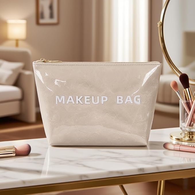 getgto Makeup Bag for Women, Portable Waterproof Cute Cosmetic Bags
