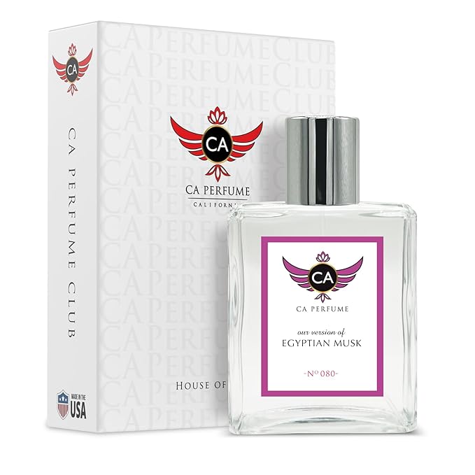 CA Perfume Impression of Egyptian Musk For Women & Men Replica Fragrance Dupes Eau de Parfum Spray Bottle 3.4 Fl Oz/100ml