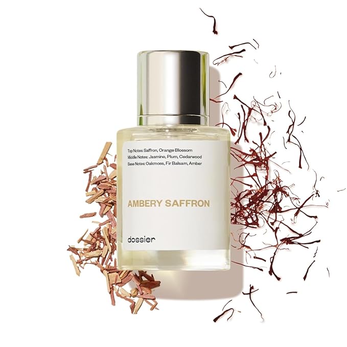 Dossier - Ambery Saffron - Inspired by Baccarat Rouge 540 - Unisex EDP