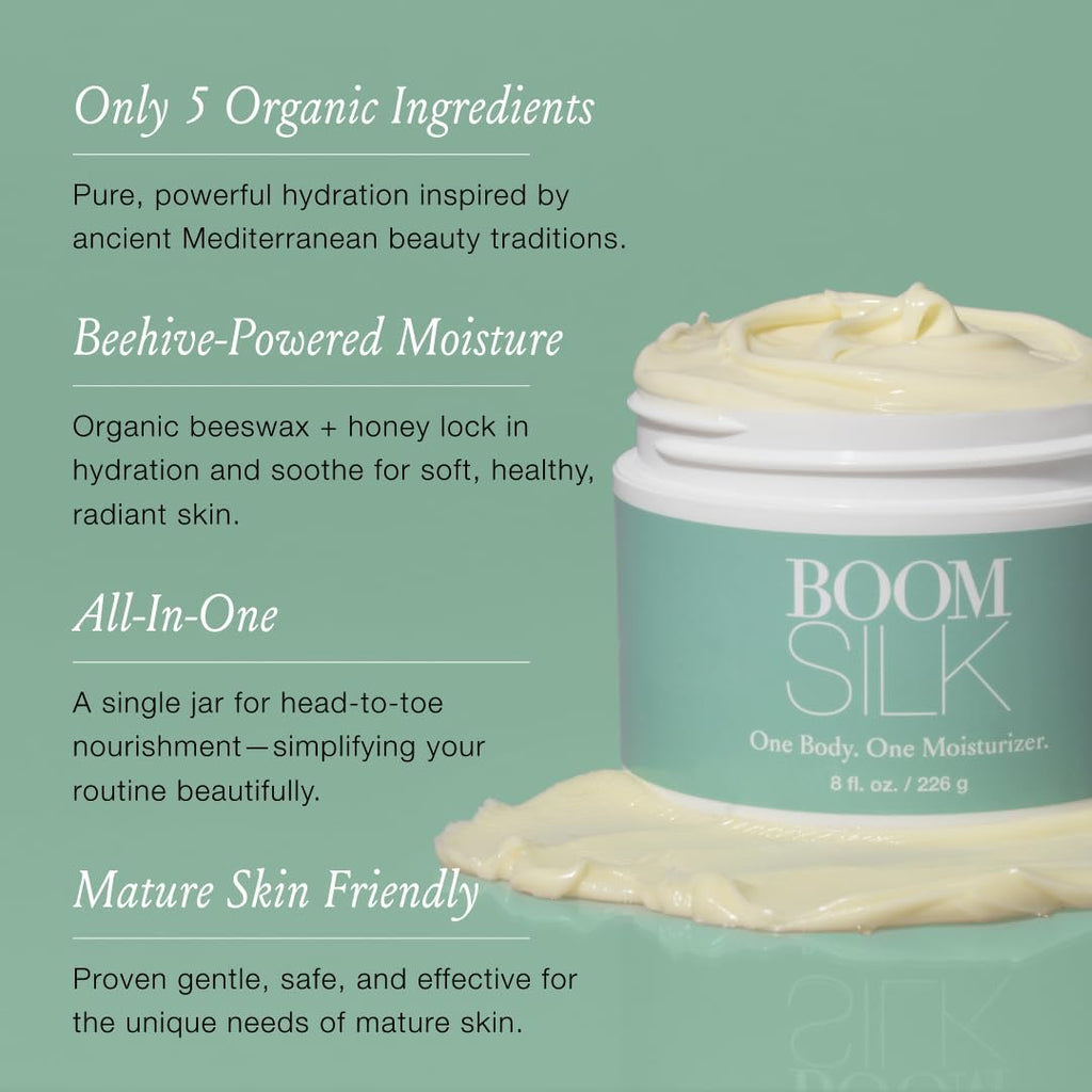 Boomsilk® Face Moisturizer Cream by Boom Beauty, 8 oz