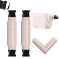 REATIFUL Rotating Eyeliner Stamp Pen,Foldable Winged Eyeliner Stamp,Wing eye liner stamp,Smudge Proof & Waterpoof Eye Liner,Easy Eye Stencil Makeup Tool (2PCS-Black)