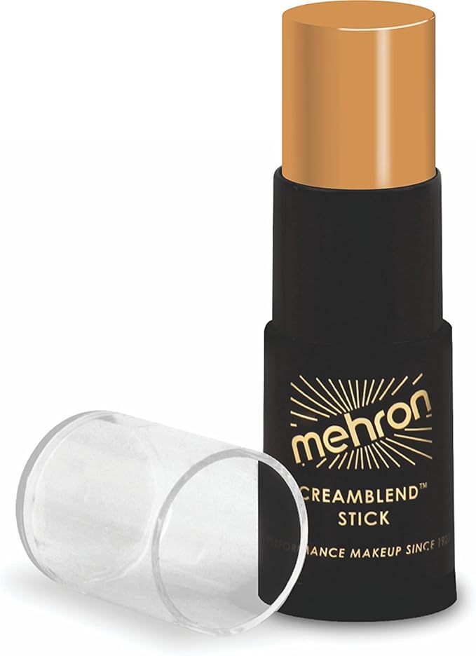 Mehron Makeup CreamBlend Stick - MEDIUM DARK 0, Cream Foundation
