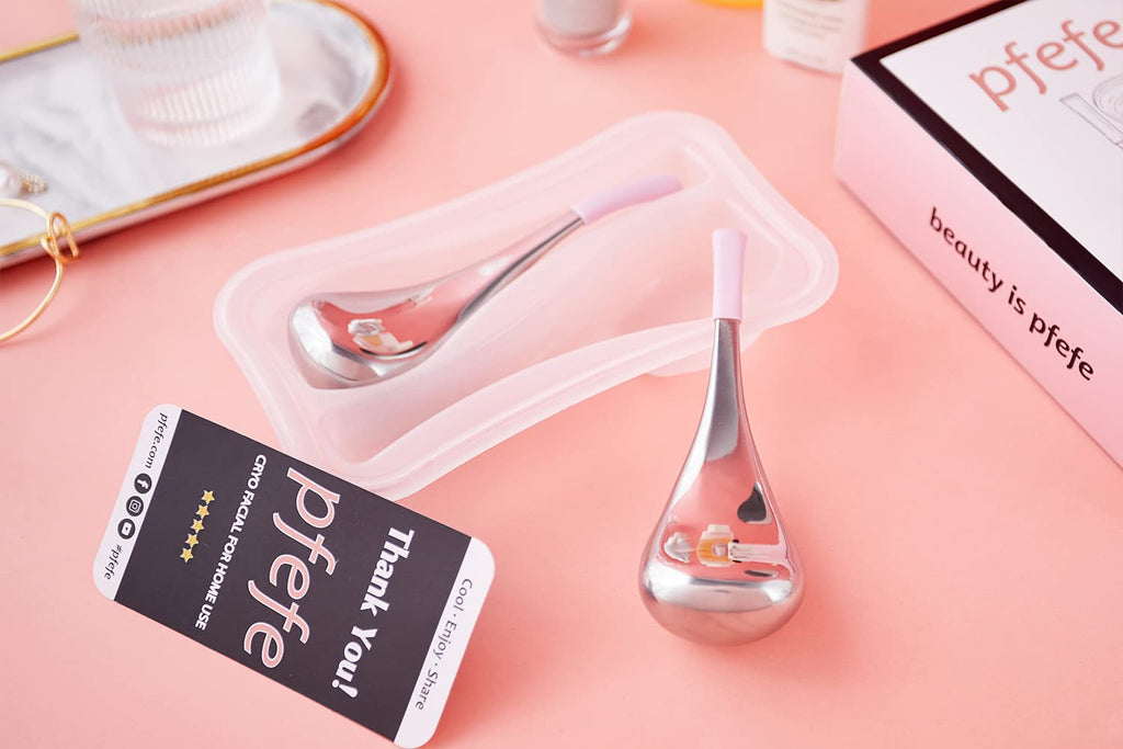 Ice Globes for Face Eyes, Cryo Sticks Facial Skin Care Tools for Puffy Eyes