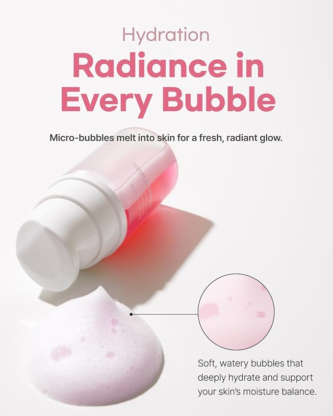 ClearDea Mucin Mineral Vita Bubble First Essence Duo with Micro-Bubble Formula and 2-in-1 Toner Serum, K Beauty for Glass Skin, 4.06 Fl Oz (2.03 Fl Oz x 2ea) – Hydrating Firming