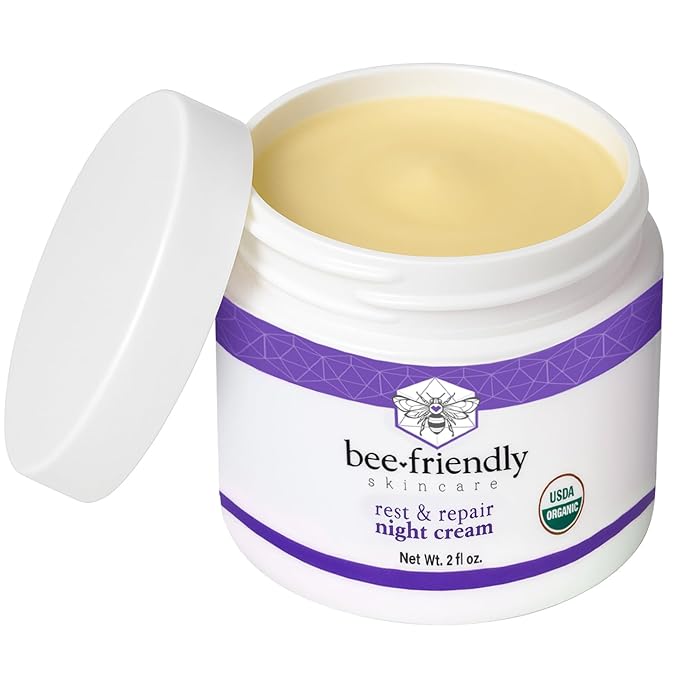 BeeFriendly® Organic Night Cream, USDA Certified, 2 oz