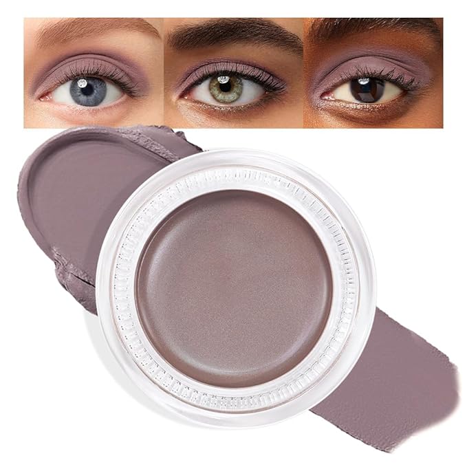 FeiCuiYun Single Cream Espresso Coffee Brown Matte Eyeshadow Palette Makeup, Natural Single Mini Instant Holographic Eyeshadow For Women, Sombras Crema Para Ojos, Talc, Paraben&Cruelty Free, 715