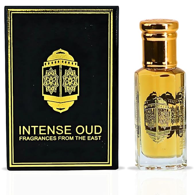 INTENSE OUD Red Tobaco Long Lasting Arabian Perfume Oils for Women 12ML (0.40 OZ) Fragrance Oil With Cinnamon, Apple & Vanilla Notes – Concentrated Perfume Oil & Valentines Day Gift With Black Box