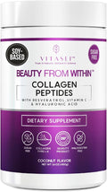 VITASEI Hydrolyzed Collagen Peptide Powder Drink – Soy-Based Coconut, 16oz