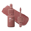 Peripera Ink The Velvet Lip Tint | Highly Pigmented, Longwear & Weightless Lip Tint | Smudge-Proof, Buildable Color for Lips & Cheeks | K-Beauty Makeup, Safe for Sensitive Lips (017 ROSY NUDE)