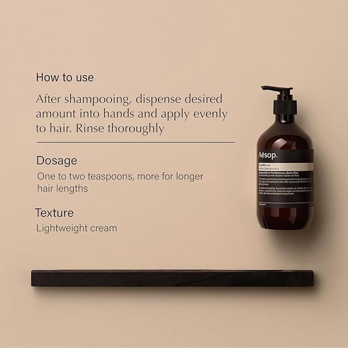 Aesop Resurrection Hand Wash & Balm Set | Citrus & Woody Duo to Cleanse and Moisturize Hands | 16.9 oz / 500 mL (Set of 2) + Eleos Nourishing Body Cleanser Sample