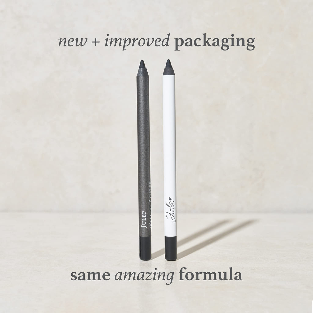 Julep When Pencil Met Gel Eyeliner – Waterproof, Long-Lasting, Smudge-Proof Liner for Everyday to Night Looks, Fig Shimmer