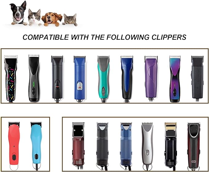 10#Dog Grooming Ceramic Blade sets,Compatible with Andis/Oster A5/Wahl 10KM