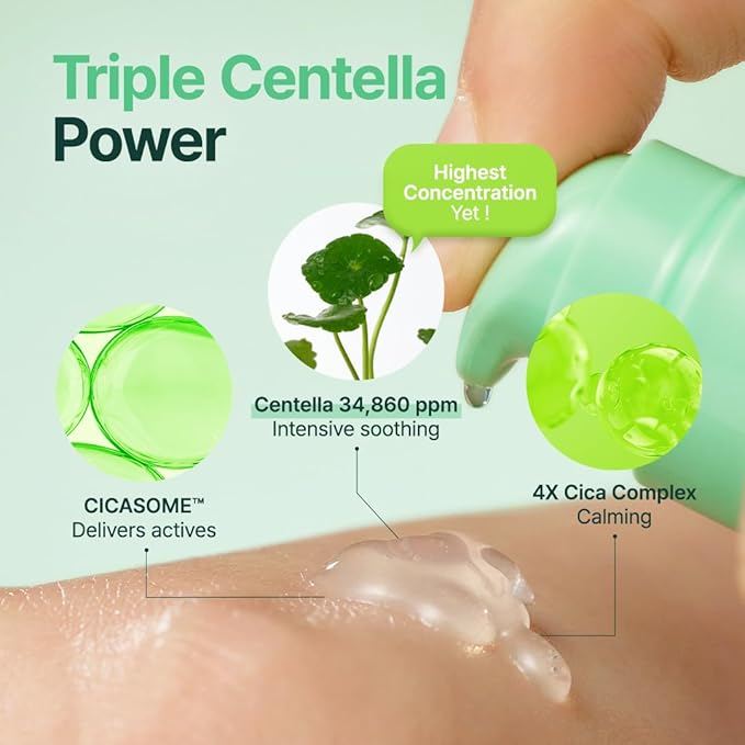 PURITO Centella Unscented Serum | Barrier Recovery For Sensitive Skin