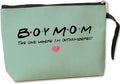 Jztco Boy Mama Makeup Bag, Baby Shower Gifts for Mom First Time, Green