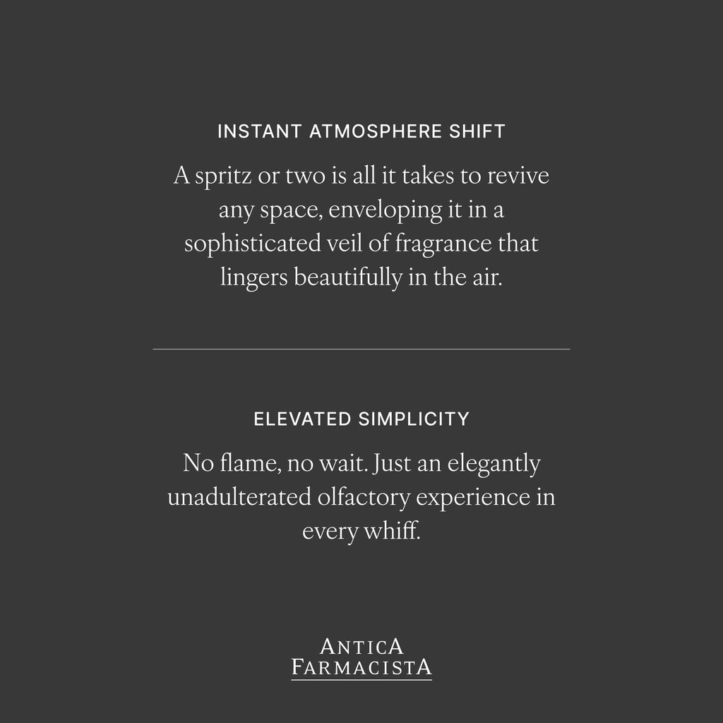 Antica Farmacista Room Spray - Elegant House Spray - Long-Lasting, Room Fragrance - Luxury Gift for Housewarming - Lemon, Verbena & Cedar, 3.4 fl oz
