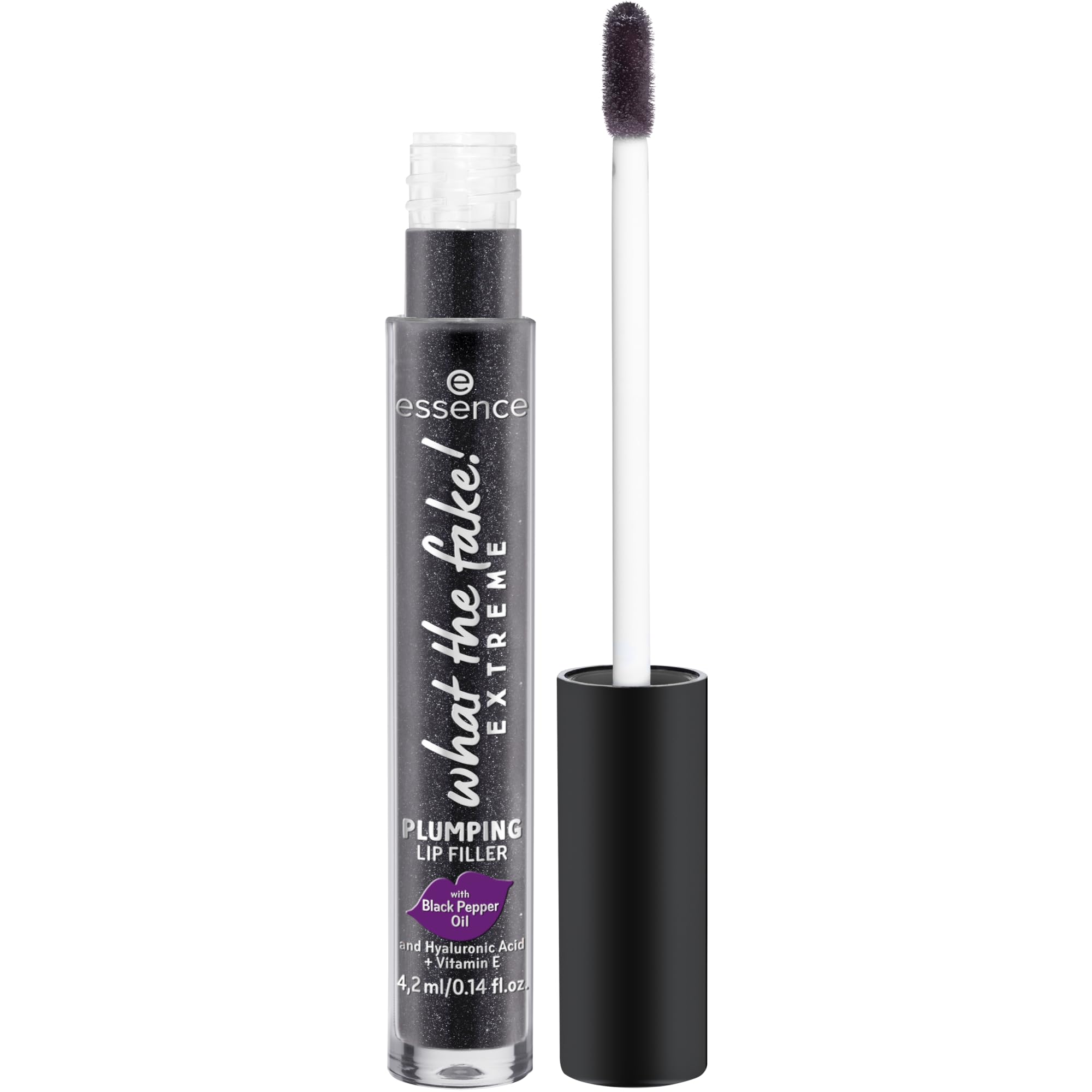 essence | What the Fake! Plumping Lip Filler | Vegan & Cruelty Free Lip Gloss (03 | Pepper Me Up!)