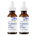 ASUTRA 2 Pack Hyaluronic Acid Serum for Face (1 Fl Oz)