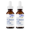 ASUTRA 2 Pack Hyaluronic Acid Serum for Face (1 Fl Oz)