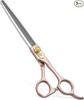 Fenice Peak Professional Thinning Scissors for Dog Cat 7'' Pet Grooming Scissors 440C Stainless Steel Thinning Shears for Dogs 50/56 Teeth