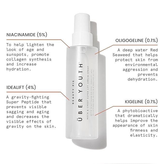 Beauty Pie Über Youth Neck & Chest Serum Spray | Anti Aging Serum