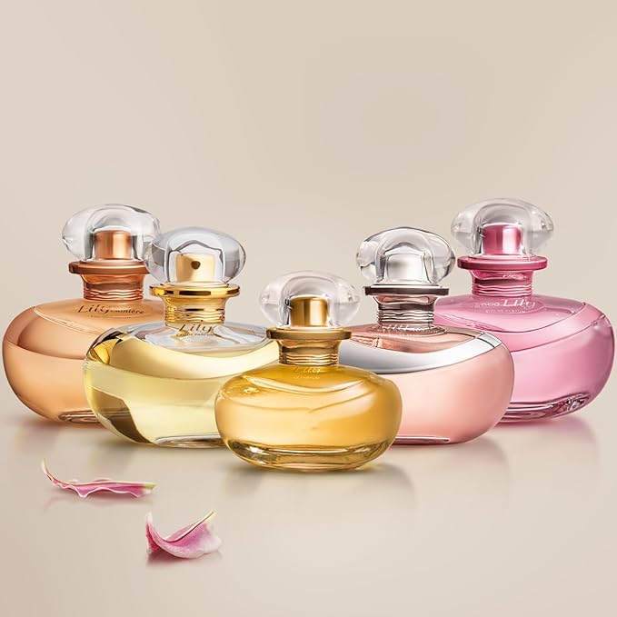 O Boticário Lily Lumiere Eau de Parfum - Long Lasting Perfume for Women - 2.5 oz / 75 ml, Premium Brazilian Floral Fragrance with Orange Blossom & Lily, Radiant Signature Scent, Women's Perfume Gift