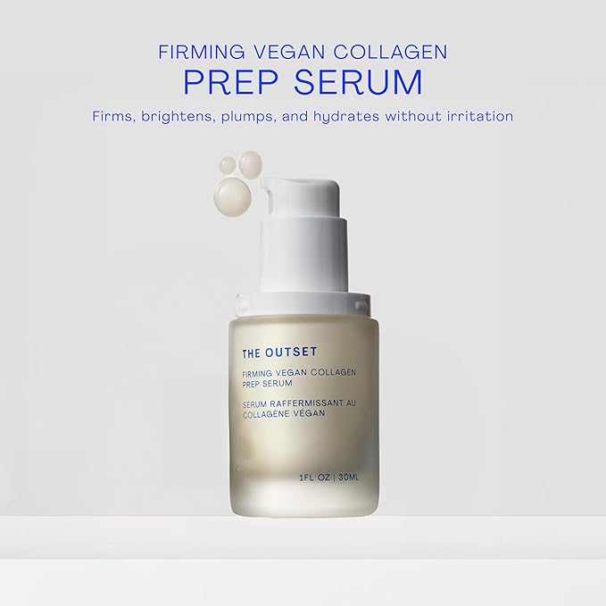 The Outset Vegan Collagen Peptide Face Serum, 1 fl oz