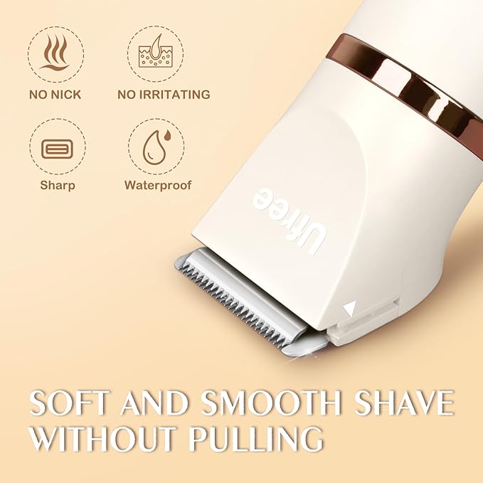 Ufree 3-in-1 Bikini Trimmer Electric Razors for Women, Body Hair Trimmer