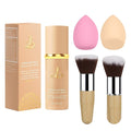 SPRINGSKY 4-in-1 Color Changing Liquid Foundation SPF 50, Medium (SET 1)