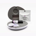 Essence Pearl Travel Case | Lavender Essential Oil | Aromatherapy Nasal Diffuser & Essential Oil Carrying Case | Calming Lavender Oil Scent | Travel-Friendly Kit | White Pod